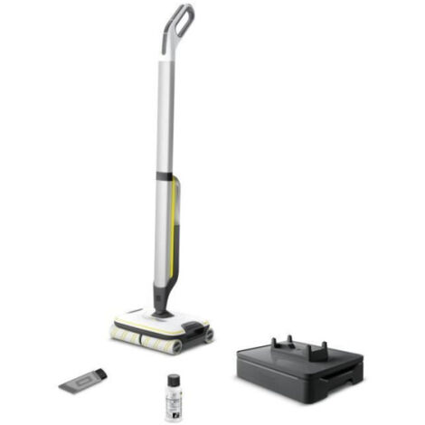Kärcher – Aspirateur balai sans fil 2 en 1 – 3 modes de nettoyage – Auto-nettoyage des rouleaux – Pour salissures sèches et humides