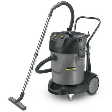 Kärcher – Aspirateur professionnel eau et poussières 70L 2400W – Débit d'air 112 l/s – Pour chantiers humides et déchets bruts