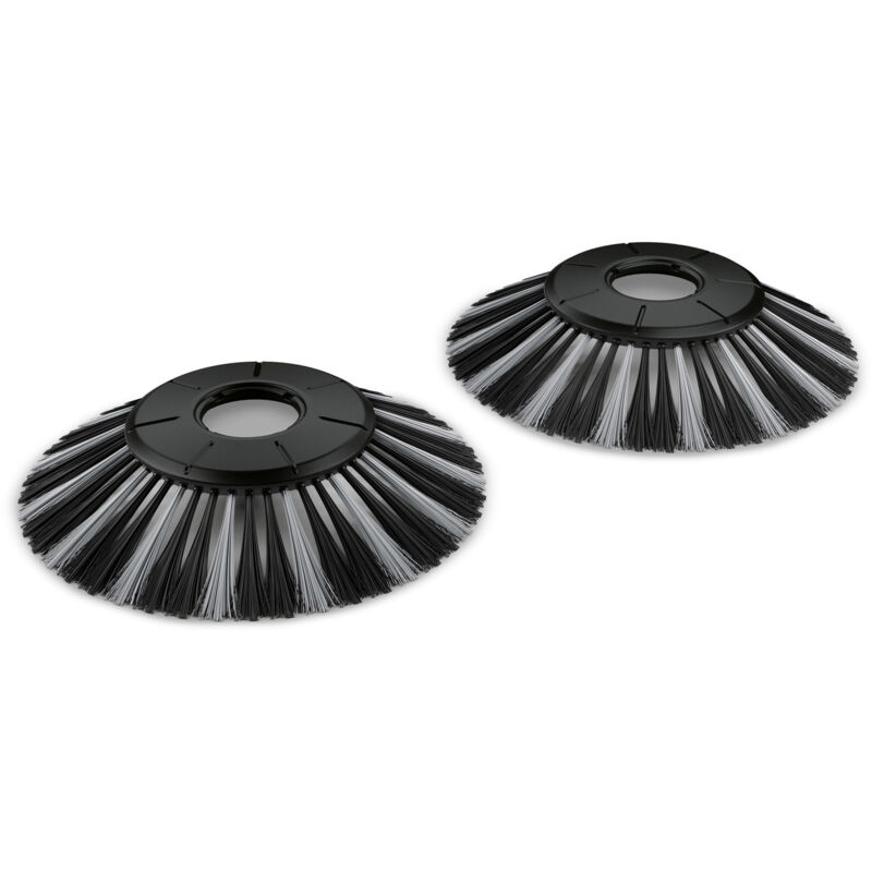 Karcher - Brosses latérales météo humide pour balayeuse S4 noir