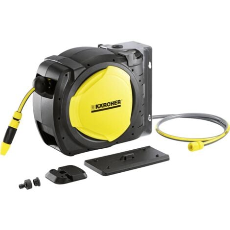 KARCHER Kärcher Home & Garden CR 7.220 AUTOMATIC 2.645-218.0 20 m 1/2 pollice 1 pz. Giallo, Nero Avvolgitubo automatico da giar