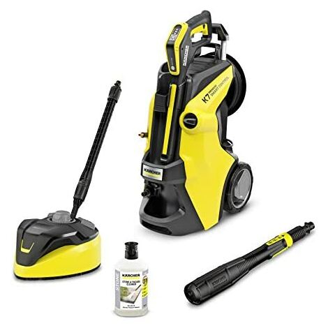 KARCHER Kärcher K 7 PREMIUM SMART CONTROL HOME Limpiadora de alta presión o Hidrolimpiadora Vertical Eléctrico 600 l/h Negro, Amarillo