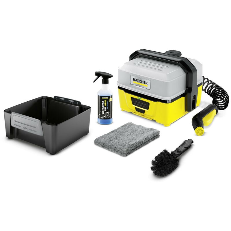 Karcher - Nettoyeur mobile oc 3 débit 2l/min avec kit vélo