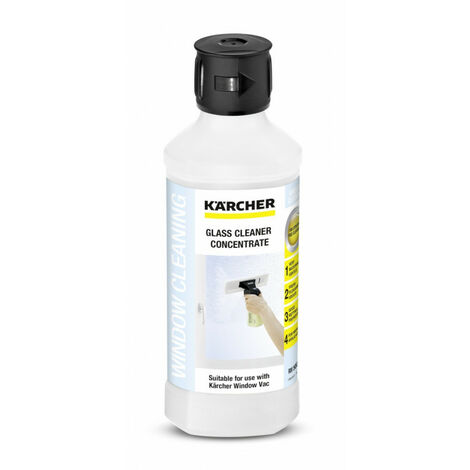 KÄRCHER Kärcher RM 500 - Liquide de nettoyage d'équipement électronique - 500 ml - Blanc - WV 50 Plus - WV 60 Plus - WV 75 plus (6.295-773.0)