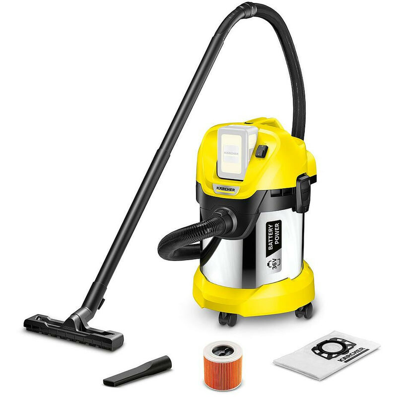 Karcher Bidone Aspiratutto A Batteria Wd 3 Battery Premium
