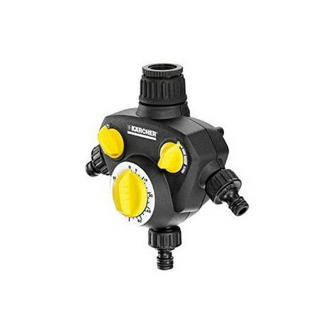 KÄRCHER Kärcher WT 2.000 - Minuterie d'arrosage mécanique - Noir - Jaune - 120 min - Rotatif - 225 mm - 92 mm (2.645-209.0)