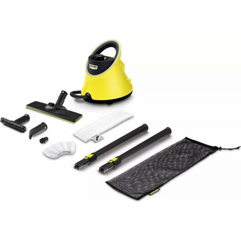 KÄRCHER Karcher Kärcher SC 2 Deluxe EasyFix - Nettoyeur vapeur traineau - 1 L - 4 m - 2 m - Noir - Jaune - 1500 W (1.513-243.0)