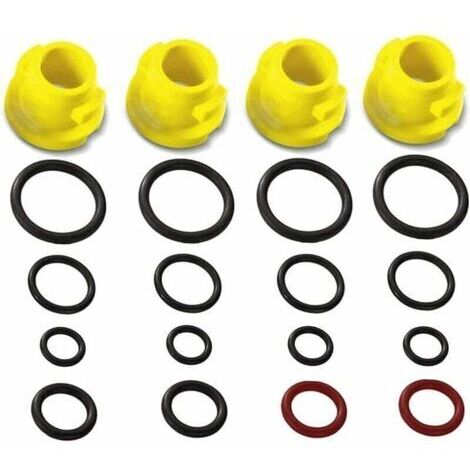 Kärcher Kit de joints toriques de rechange accessoire pour nettoyeurs haute pression，Karcher Kit de buses à air et joints toriques pour nettoyeur haute pression Compatible，K1-K7/T250/T-Racer--