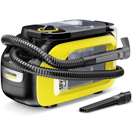 Kärcher Lava-Aspiradora Se 3-18 Compact, Potencia: 200 W, Área: 6,5 M², Duración de Batería: 12-24 Min, Recipiente de Agua: 1,6 L, Funciona con la Batería 18 V, Batería no incluida