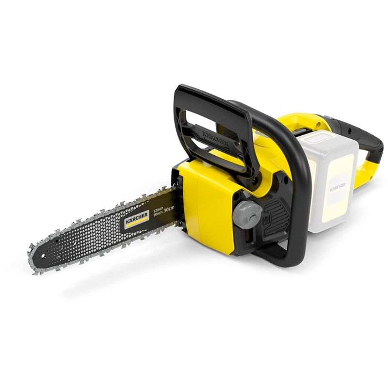 Karcher - Kärcher Motosega con Batteria da 18 v cns 18-30, Barra di Guida 30 cm, Lubrificazione Automatica Catena, Potenza Massimo 35-70 tagli,