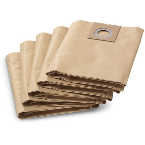 Kärcher Papierfiltertüten 6.904-290.0 5 Stück für Nass Trockensauger NT 27/1