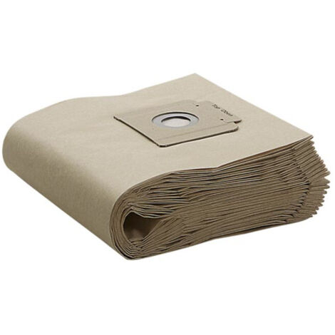 Kärcher Sacs filtres en papier 2 couches 200 pces T 15/1 + T 17/1