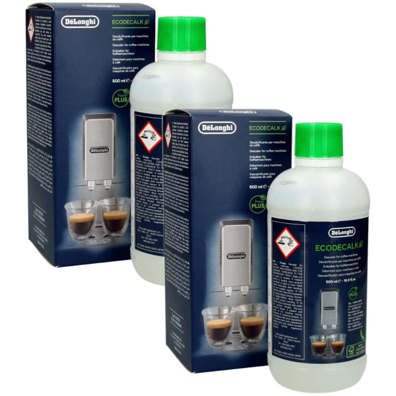 Ersatzteil - Set 2 Entkalkern 500 ml ecodecalk - Delonghi beko