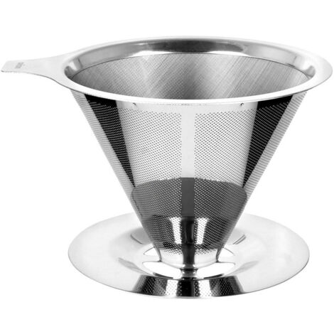 Kaffeebrühfilter aus Stahl 10 cm