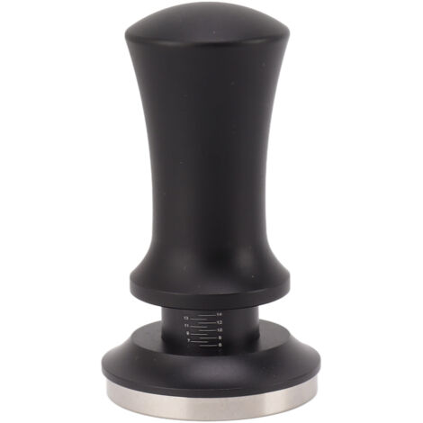 Kaffeedämpfer aus Aluminiumlegierung und Edelstahl, Konstantdruckfeder mit 51 mm/2 Zoll Präzisionsskala