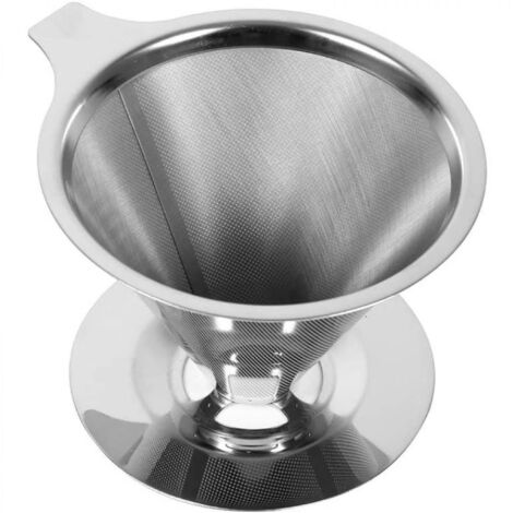 Kaffeefilter aus Edelstahl mit Herausnehmbarem Inhalt