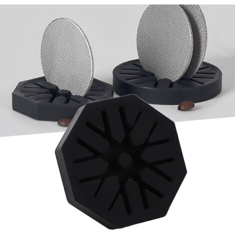 Kaffeefilterhalter aus flexiblem, stabilem Silikon mit mehreren Winkeln für 51 mm, 53 mm und 58 mm