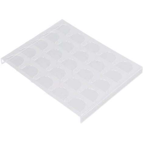 Kaffeekapselhalter, robuster, kompakter, wasserdichter und platzsparender Kapselhalter aus Kunststoff für Zuhause.