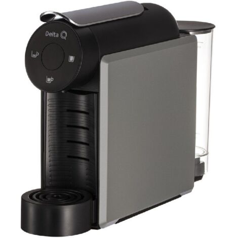 Kaffeekapselmaschine delta mini qool/ grau