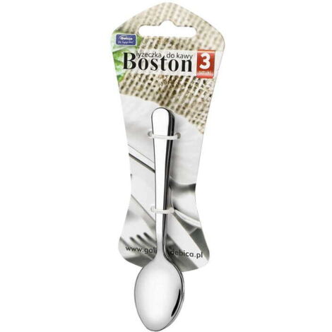 Kaffeelöffel Boston 3 Stück Set Edelstahl