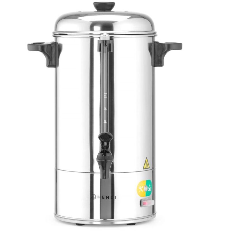 Hendi - Perkolatoren einwandig, 6L, 230V/1500W, 355x355x(H)470mm