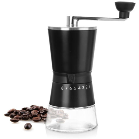 Kaffeemühle aus Stahl 21 cm