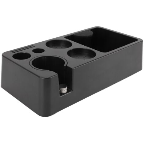 Kaffeepresse, moderner multifunktionaler ABS-Kaffeefilterhalter, Filterständer für Küche, Café, Bar, Schwarz.