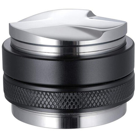 Kaffeepulverabstreifer aus Edelstahl, 58 mm Doppelfunktionsspender für Heimbaristas