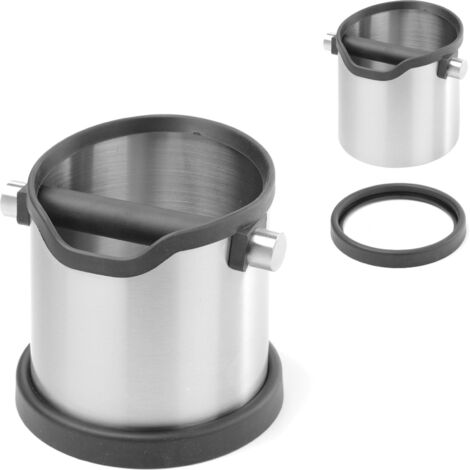 Kaffeesatzbehälterklopfer, rund, Stahl