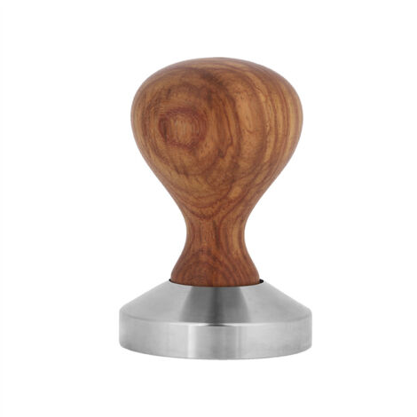 Kaffeetamper aus Rosenholz mit ergonomischem Griff (51 mm)
