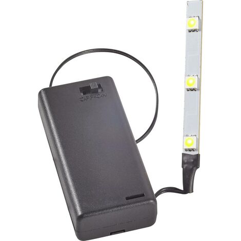 Kahlert Licht 69911 Tringle LED 3.5 V avec boîtier de batterie