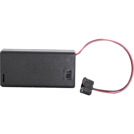 NEU//OVP Kahlert 60893 Batteriebox mit Schalter für 2 x 1,5 V AA Batterien