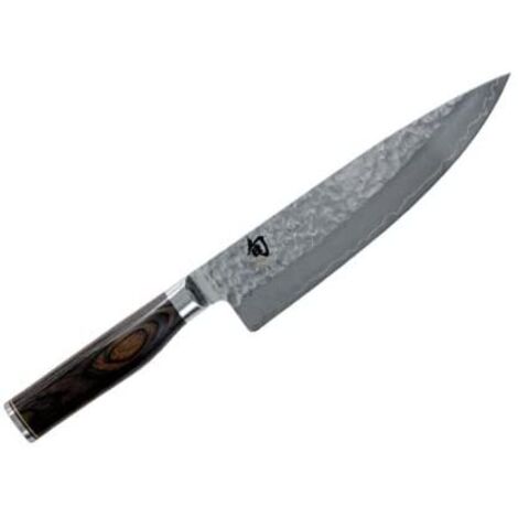 KAI Shun Classic Nakiri 16,5 cm longitud de la hoja - Cuchillo de Damasco 32 capas núcleo VG MAX - 61 (±1) HRC - Mango de madera Pakka - Hecho en Japón - cuchillo de cocina japonés cuchillo de cocina