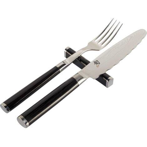 Kai Shun Cutlery 3 Pezzi Forchetta Coltello e Appoggia Posate