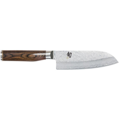 Kai Shun Premier Tim Mälzer Santoku, Messer, Kochmesser, Küchenmesser, Damastmesser, 14 cm, TDM-1727