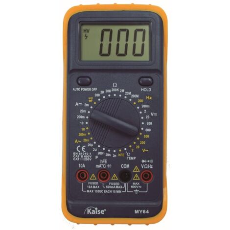 KAISE MY-64 Multimètre numérique