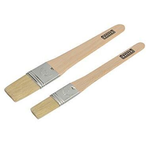 Kaiser 769516 Set 2 pennelli da Forno con setole Naturali, 2,5 e 4 cm