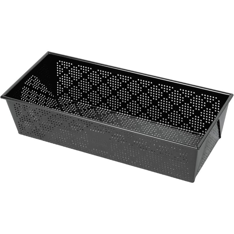 Kaiser - Brotbackform Inspiration 35cm perforiert schwarz