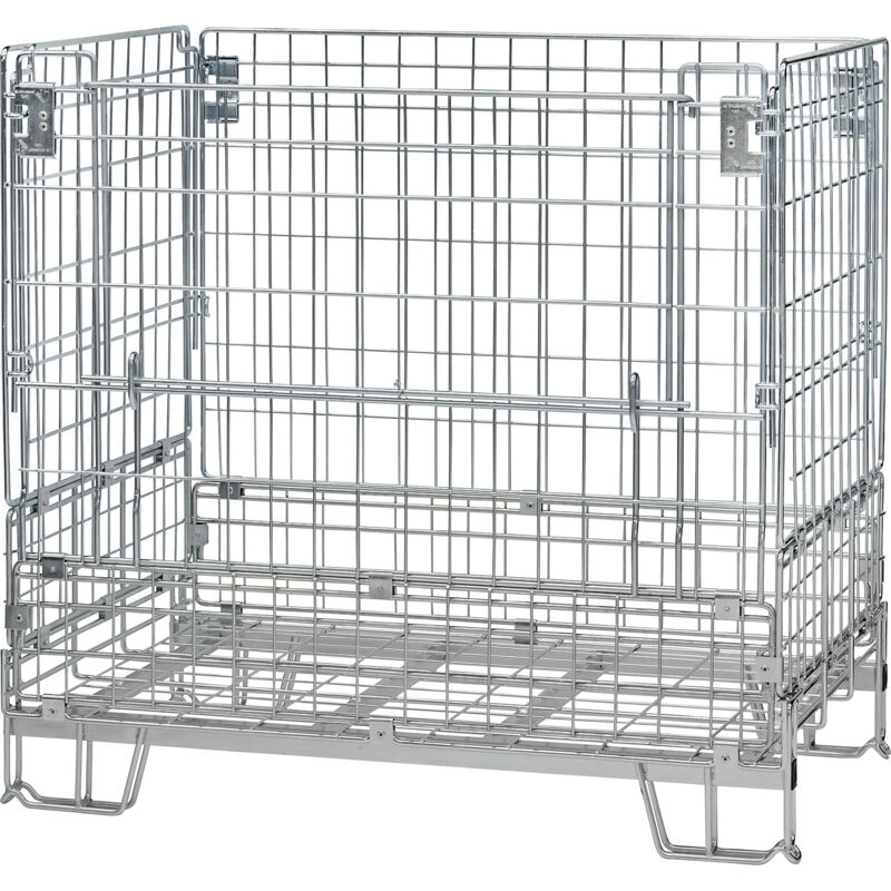 Kaiserkraft - frankel Caisse-palette grillagée pliante l x l