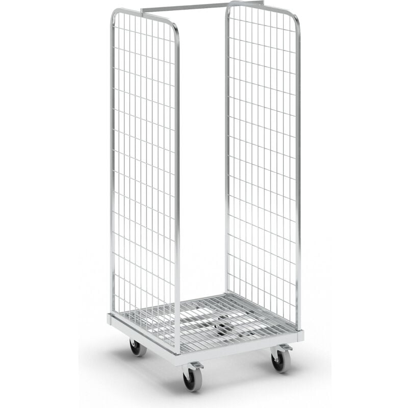 Kaiserkraft - frankel Roll-conteneur en acier, l x l 600 x 600