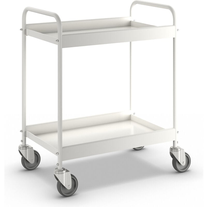 Kaiserkraft - frankel Chariot à plateaux en tube d'acier peint