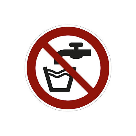 kaiserkraft  492856  Panneaux d'interdiction  eau non potable