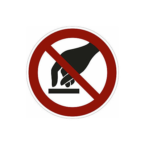 kaiserkraft 492859 Señal de prohibición prohibido tocar