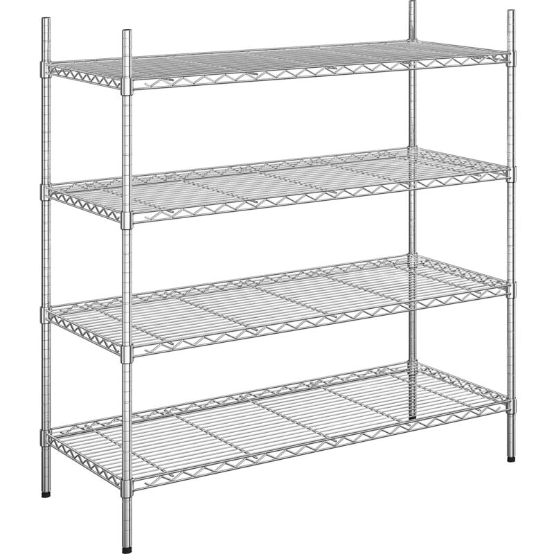 Kaiserkraft - frankel Rayonnage en fil d'acier chromé, charge
