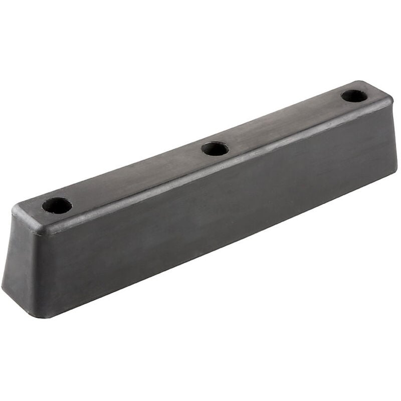 Frankel Kaiserkraft Tampon butoir, caoutchouc noir, l x l x h