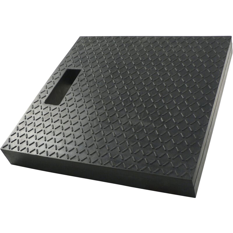 Frankel Kaiserkraft Plaque de protection caoutchouc noir l