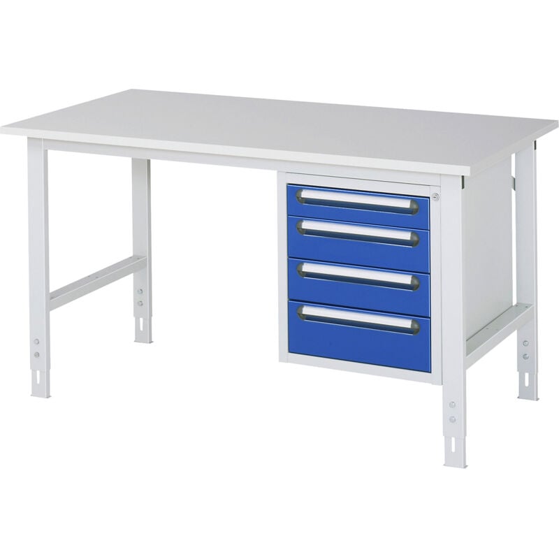 Kaiserkraft - frankel Poste de travail avec armoire à tiroirs,