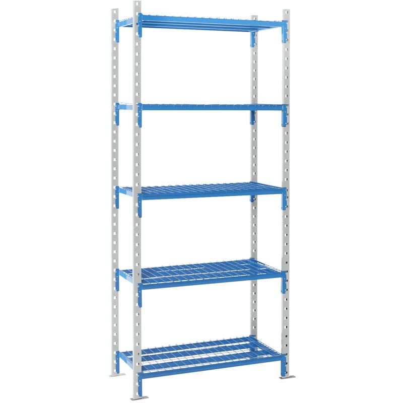 Kaiserkraft - Manorga, Rayonnage emboîtable à tablettes grillagées, hauteur