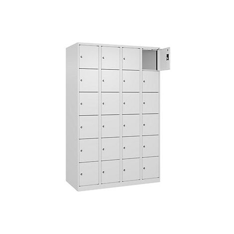 kaiserkraft  Armadietto a 6 piani Evolo PLUS  4 scomparti 