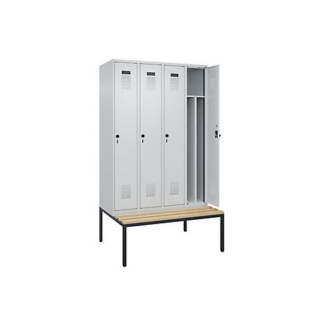 kaiserkraft  Armadietto sporco/pulito Evolo PLUS con panca 