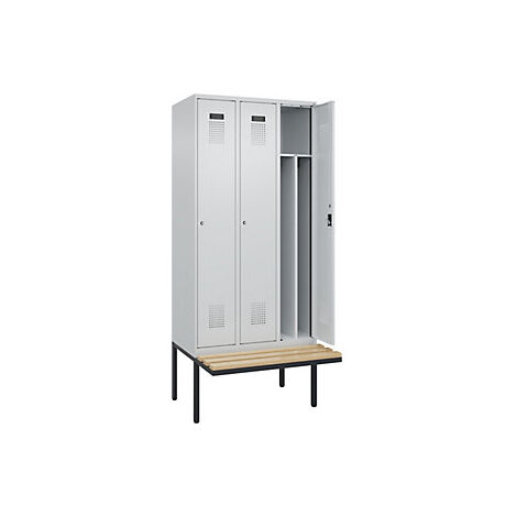 kaiserkraft  Armadietto sporco/pulito Evolo PLUS con panca 
